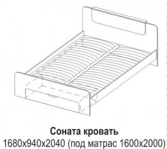 Изображение мебели Кровать