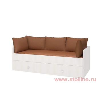 Изображение мебели Комплект подушек и покрывало для кровати «Тотэм»